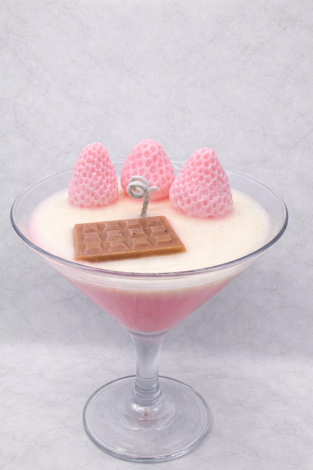 Chocolate-covered strawberry treat